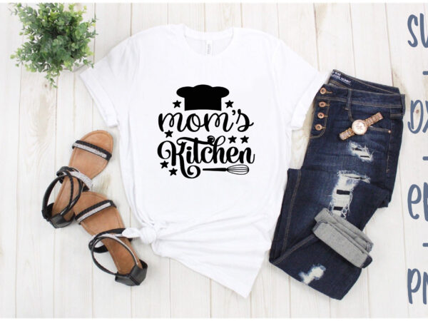 Mom’s kitchen t shirt designs for sale