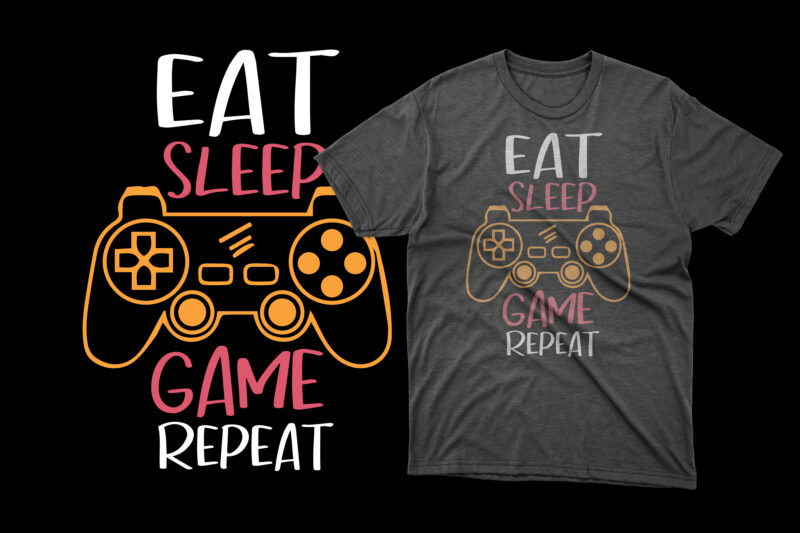 Gaming t shirt, Gaming t shirt design bundle, Gaming typography lettering design, Gaming shirt, Gaming shirts, Gaming t shirt, Gaming t shirts, I paused my game to be here t