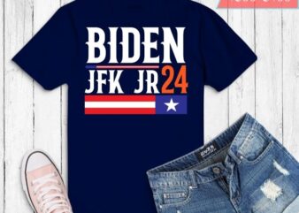 Biden JfkJr24 T-Shirt design svg, Holiday, Santa Joe Confused, President Joe Biden Owes Republican Gas Money, Politics Ugly