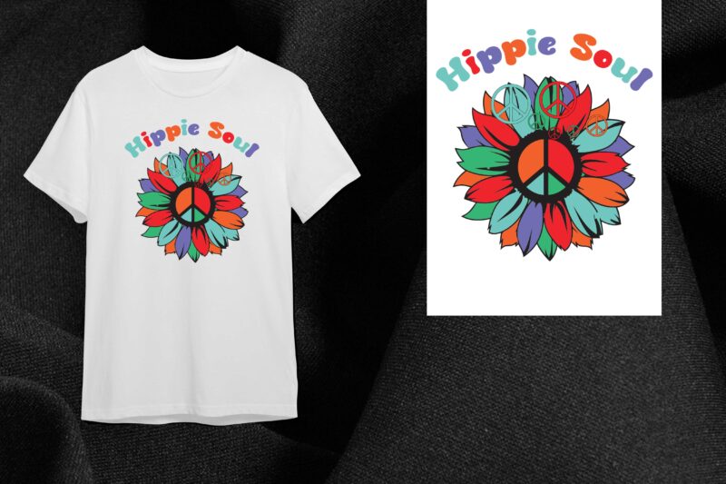 Hippie Soul Gift Diy Crafts Svg Files For Cricut, Silhouette Sublimation Files