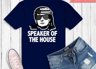 Speaker Of The House 2022 Vintage USA Flag Sunglasses T-design svg, funny, trump, usa flag, humor, saying gifts,