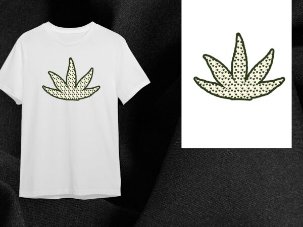 Cannabis weed leaf gift diy crafts svg files for cricut, silhouette sublimation files t shirt vector file
