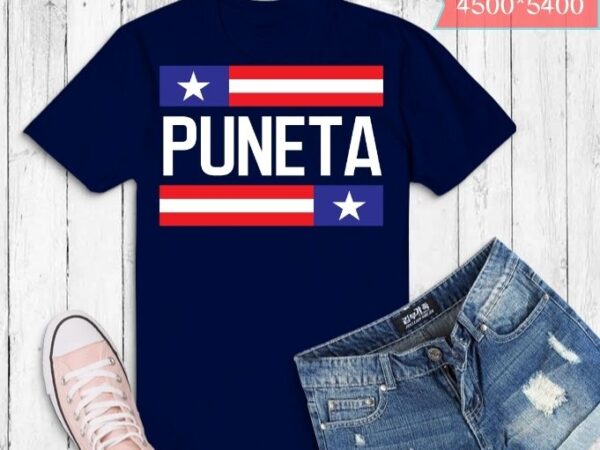Puñeta funny usa flag saying gifts t-shirt design