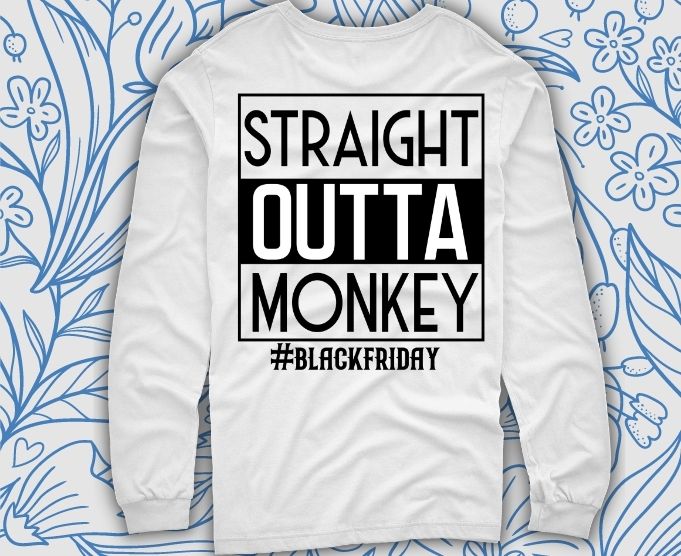 Black Friday shirt design svg, Black Friday t shirt png, shopping shirts, Black Friday Squad, Straight Outta Money