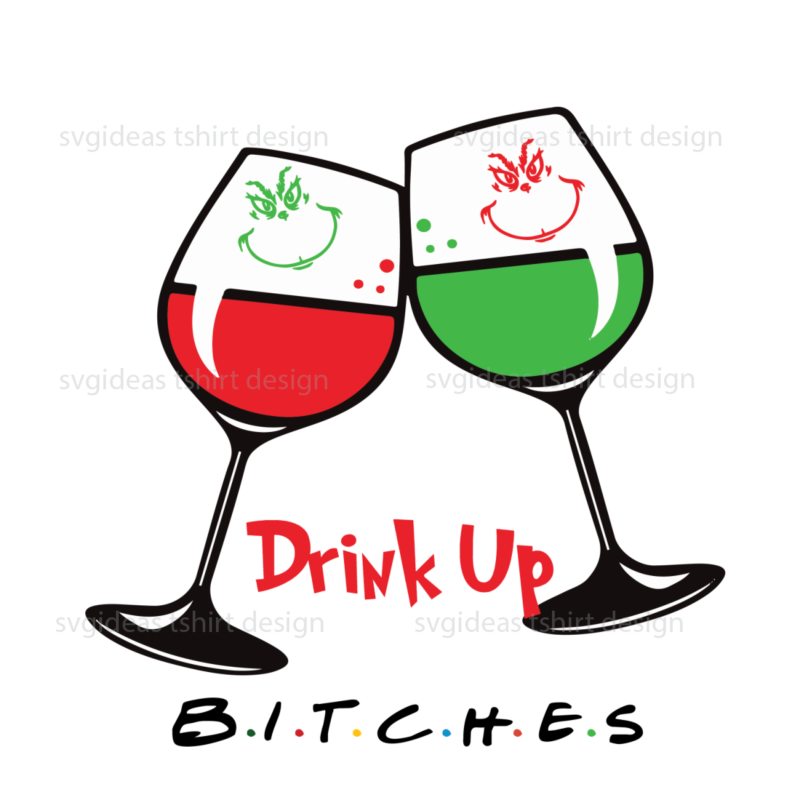 Funny Christmas Party Drinking team Xmas Graphic T shirt design Svg Cricut & Sublimation files instant download