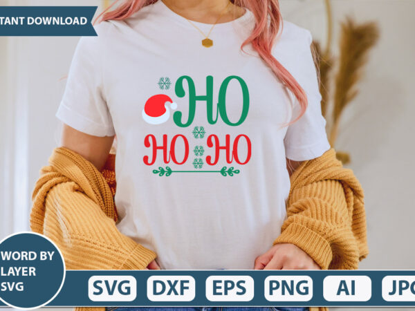 Ho ho ho svg vector for t-shirt