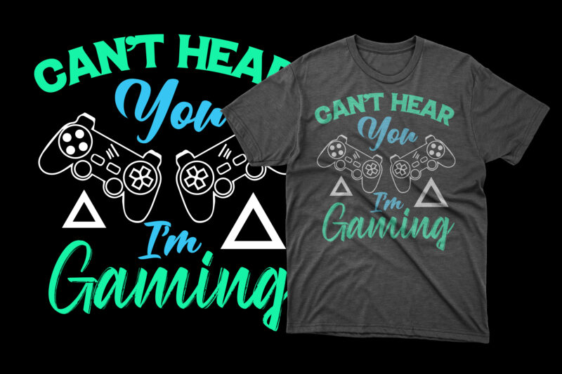 Gaming t shirt, Gaming t shirt design bundle, Gaming typography lettering design, Gaming shirt, Gaming shirts, Gaming t shirt, Gaming t shirts, I paused my game to be here t