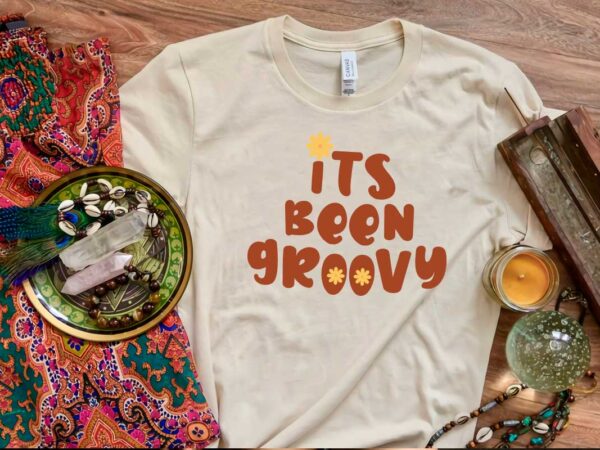 Hippie gift idea, its been groovy diy crafts svg files for cricut, silhouette sublimation files graphic t shirt
