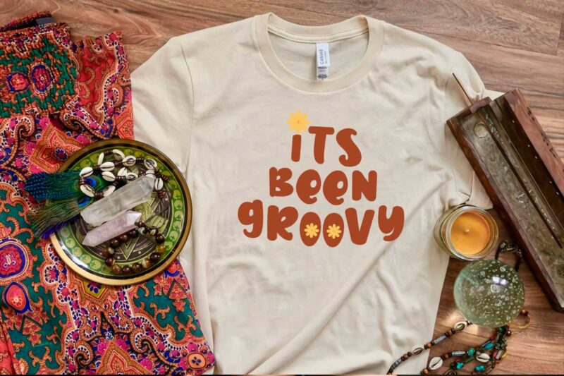 Hippie Gift Idea, Its Been Groovy Diy Crafts Svg Files For Cricut, Silhouette Sublimation Files