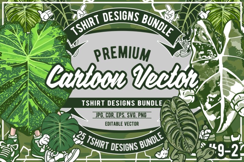 25 Cartoon Designs Bundle #9_2