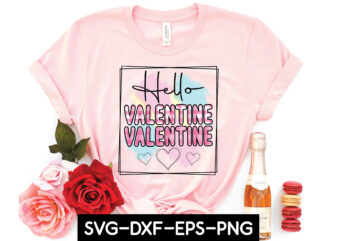 hello valentine sublimation graphic t shirt
