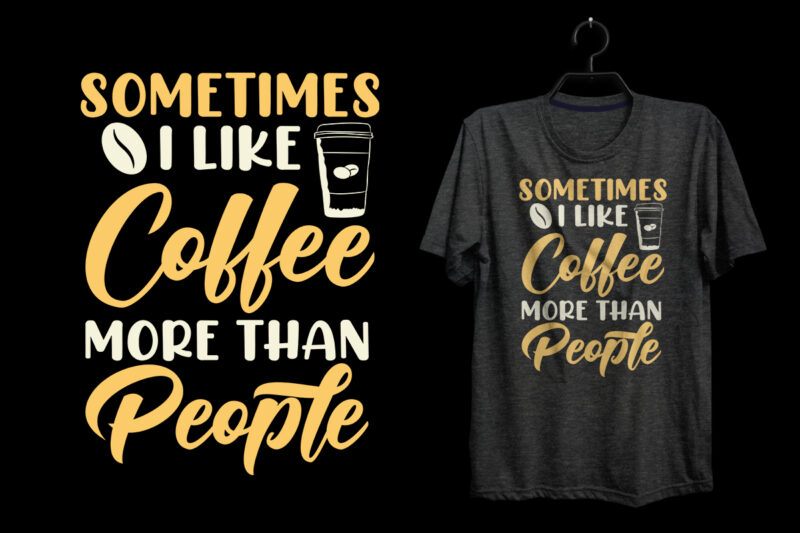 Coffee t shirt design bundle
