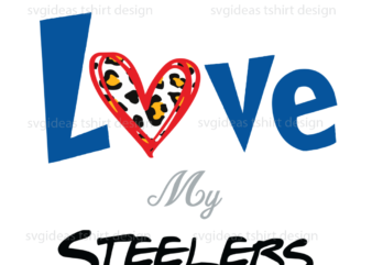 Pittsburgh Steelers NFL Football Lover Silhouette Sublimation Files