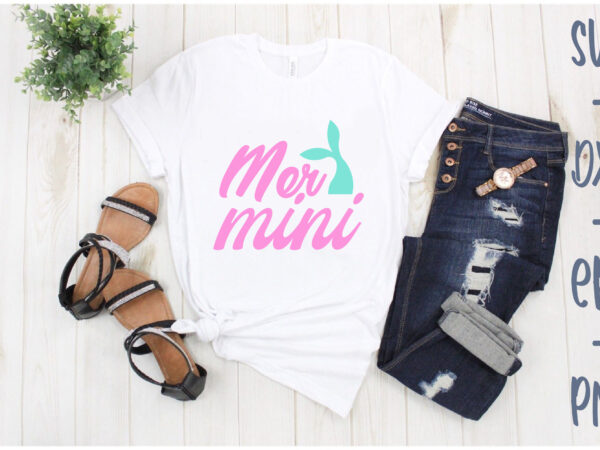 Mer mini t shirt designs for sale