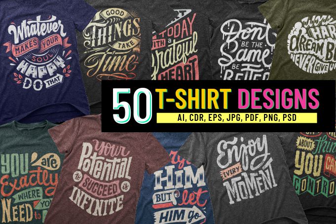 50 MINI BUNDLE 2021 - Buy t-shirt designs