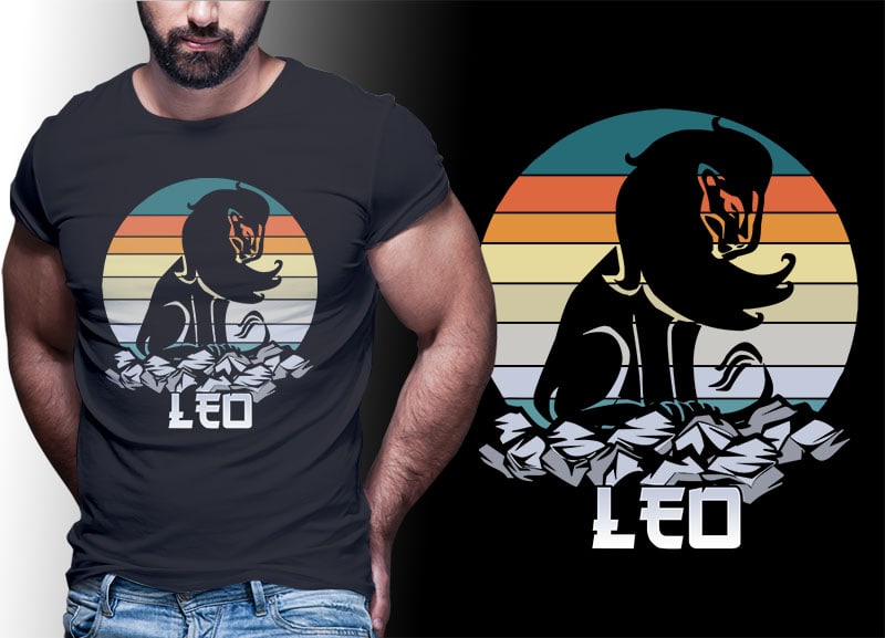 12 ZODIAC tshirt designs bundle PART# 24 ON