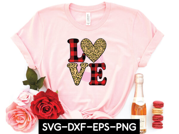 Love sublimation t shirt vector graphic
