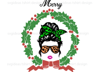 Merry Christmas Mom Life Gifts Diy Crafts Svg Files For Cricut, Silhouette Sublimation Files