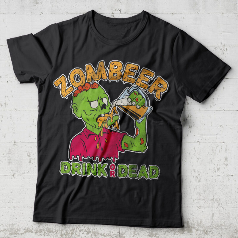 Zombeer - Buy t-shirt designs