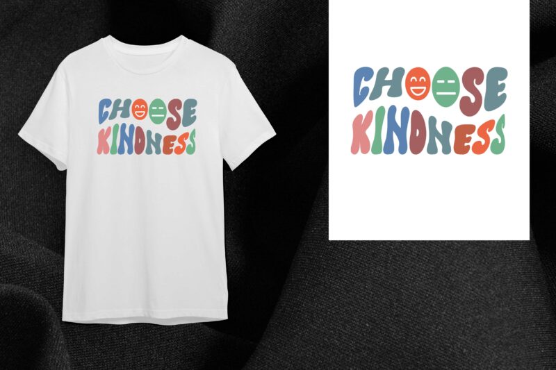 Hippie Gift, Choose Kindness Diy Crafts Svg Files For Cricut, Silhouette Sublimation Files