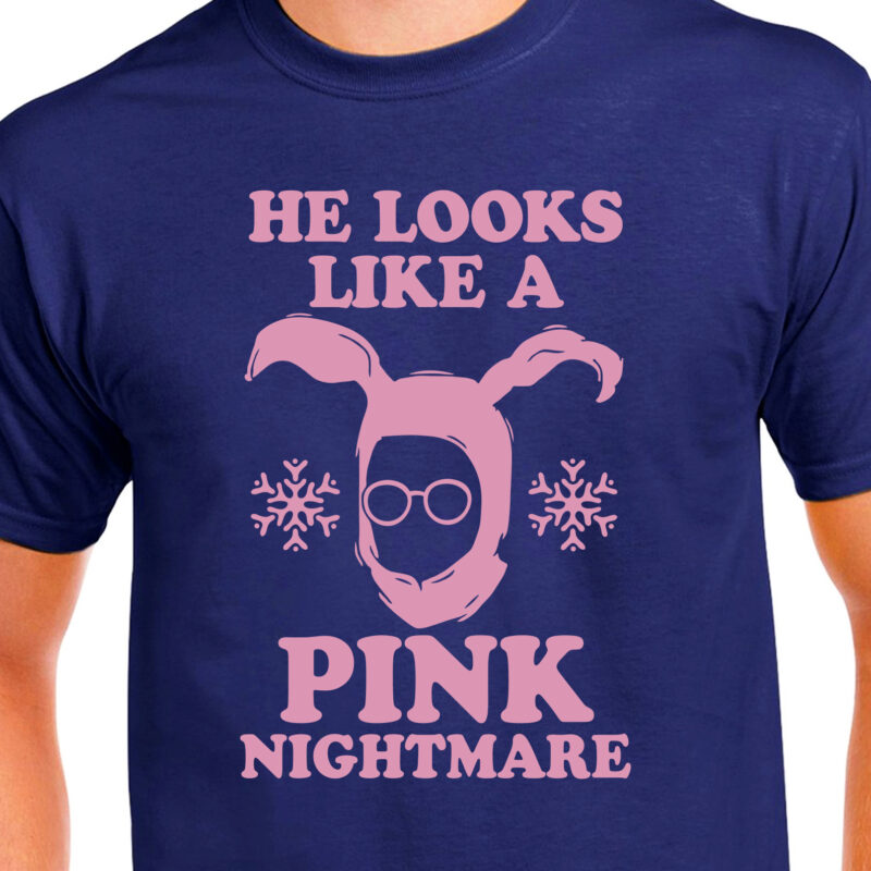 He Looks Like A Pink Nightmare
