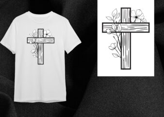 Christian God Cross Vector SVG Gift Diy Crafts Svg Files For Cricut, Silhouette Sublimation Files