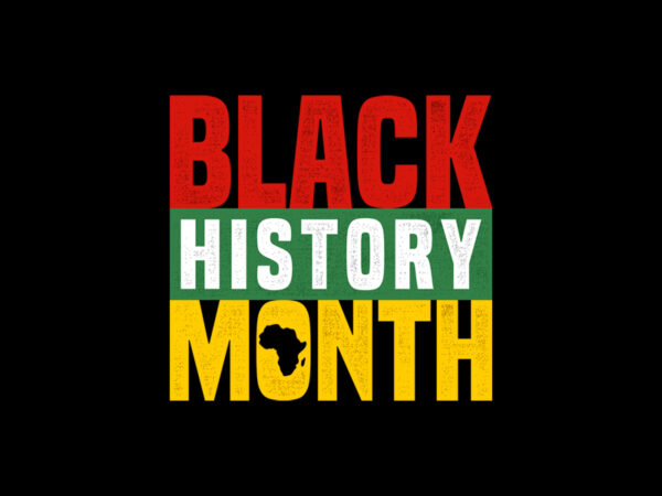 Black history month copywritte t shirt template