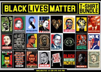 BLACK LIVES MATTER T-SHIRT BUNDLES