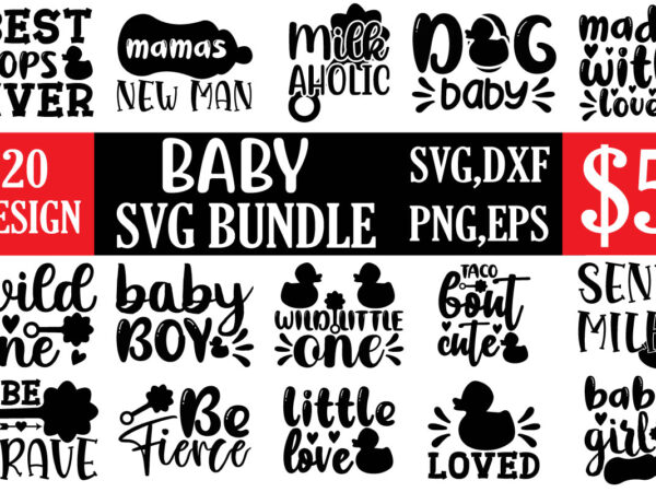 Baby svg bundle t shirt template