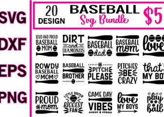 baseball svg bundle t shirt template