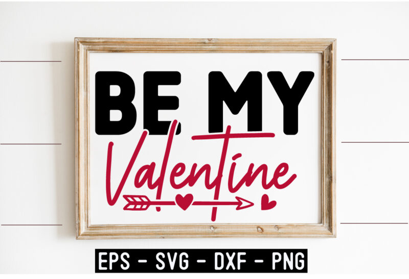 valentine SVG T shirt Design Template