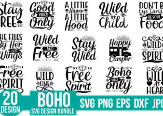 Boho SVG Design Bundle