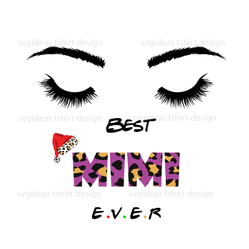 Mom Gifts, Best Mimi Ever Leopard Font Diy Crafts Svg Files For Cricut, Silhouette Sublimation Files