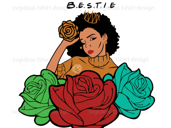 Black queen magic bestie gift diy crafts svg files for cricut t shirt template