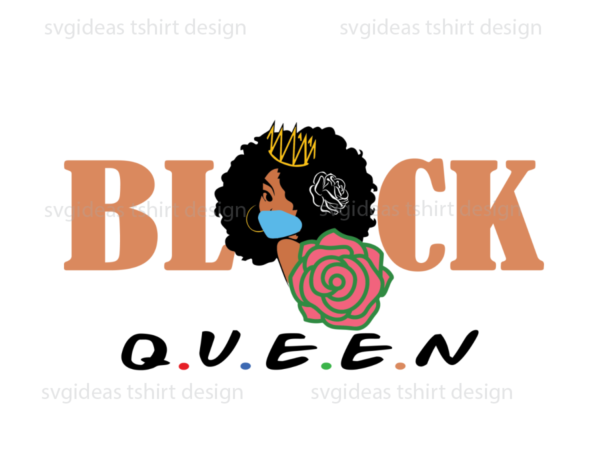 Black queen magic waering a crown diy crafts svg files for cricut t shirt template