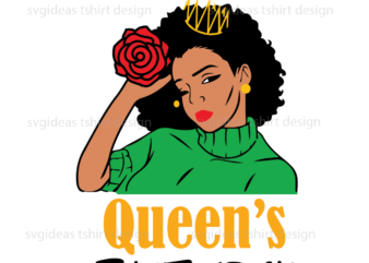 Black Queen’s Birthday Diy Crafts Svg Files For Cricut t shirt template