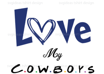 Dallas Cowboys football lover gifts Silhouette Sublimation Files