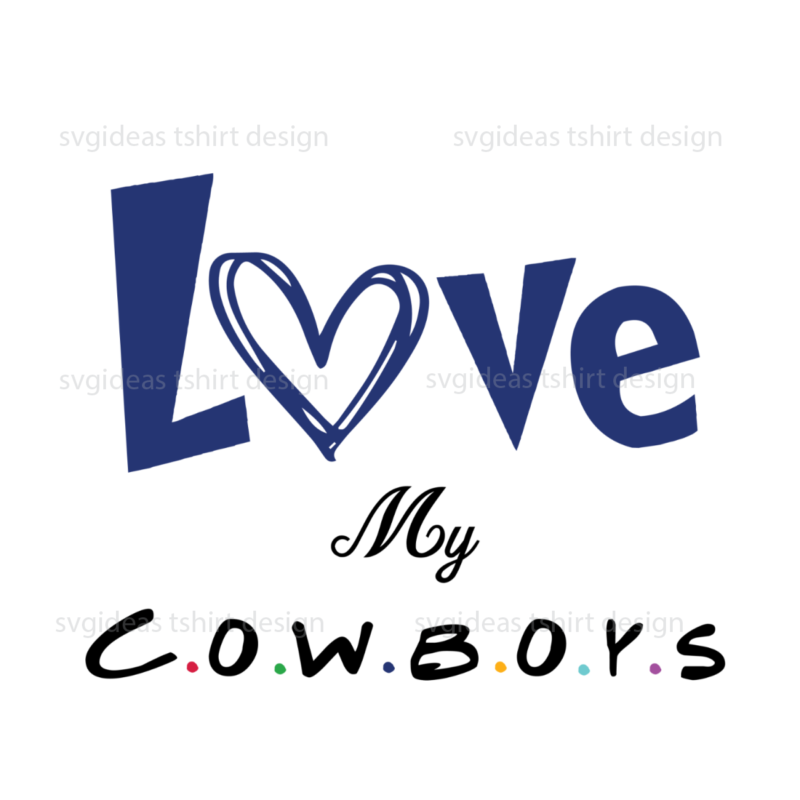 Dallas Cowboys football lover gifts Silhouette Sublimation Files