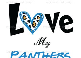 Carolina Panthers NFL Football Lover Diy Crafts Svg Files For Cricut