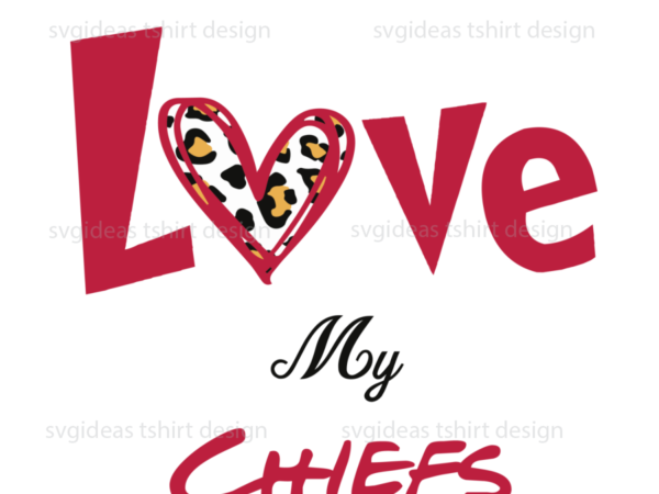 Kansas city chiefs nfl football lover diy crafts svg files for cricut t shirt vector art