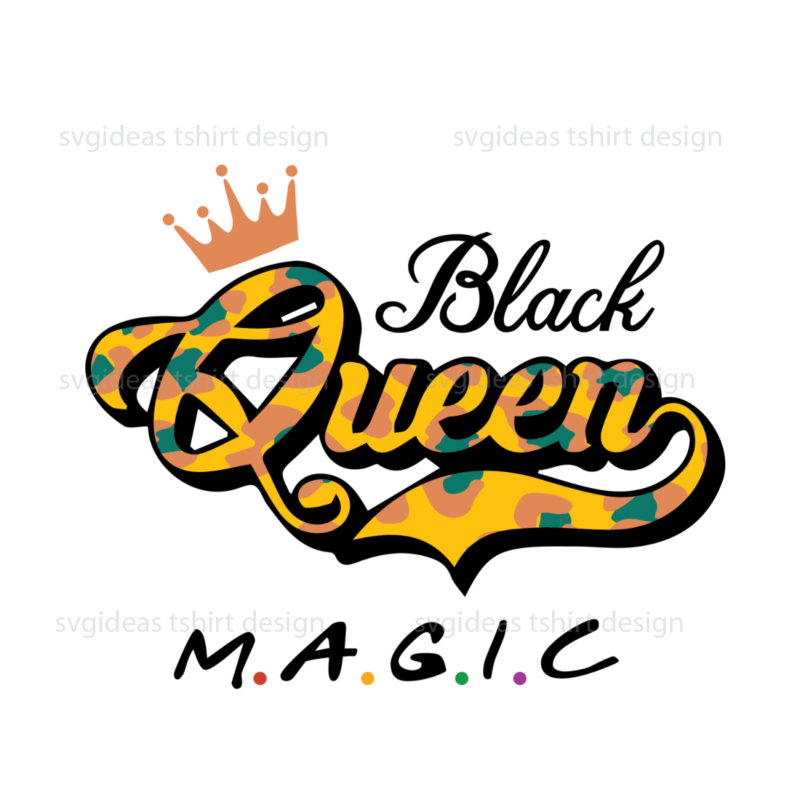 Black Queen Magic Love Roral Beautyful Strong Diy Craft Svg Files For Cricut