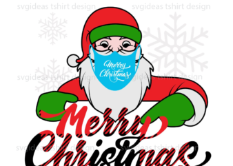 Christmas Gifts, Santa Claus Merry Christmas Diy Crafts Svg Files For Cricut, Silhouette Sublimation Files