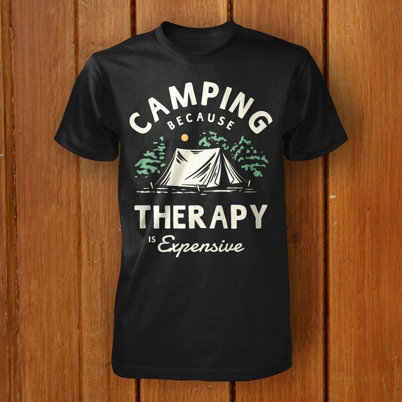 Camping-because-therapy-is-expensive