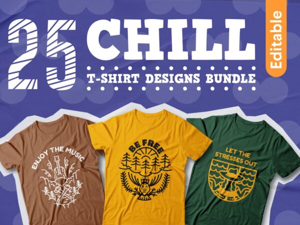 Chill t-shirt designs bundle, beach mono line designs graphic for print, monoline t-shirt designs chill illustration, chill quotes
