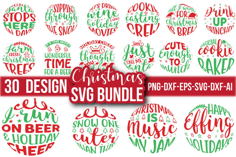 Christmas SVG Bundle