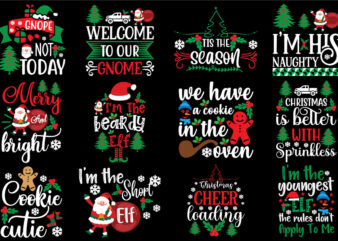 Christmas Svg Bundle digital download commercial use svg files for Cricut Silhouette