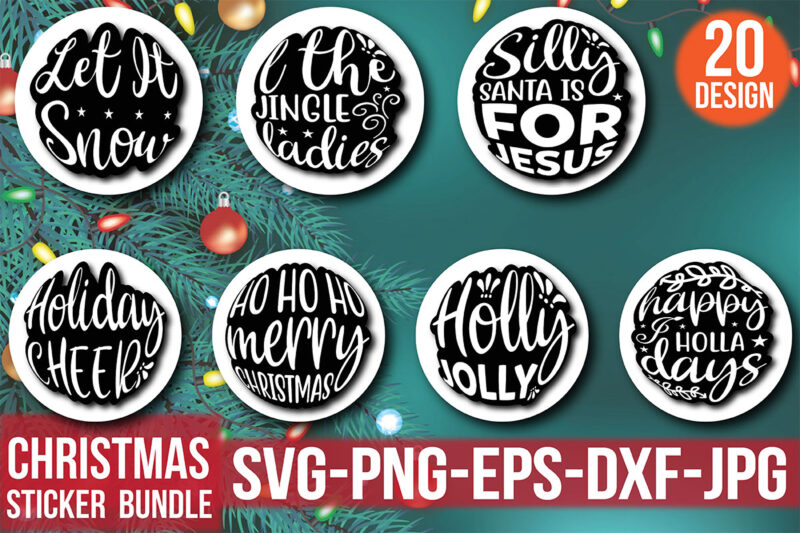 Christmas Sticker Bundle