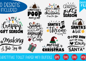 Christmas Toilet Paper Mini Bundle