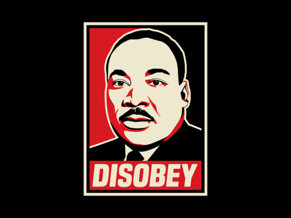 Disobey t shirt vector illustration