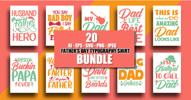 Dad t shirt design bundle, Dad and daughters typography t shirt design bundle. Father's day quotes, Father day t shirt, Dad life is best life, Best father day, Father's day